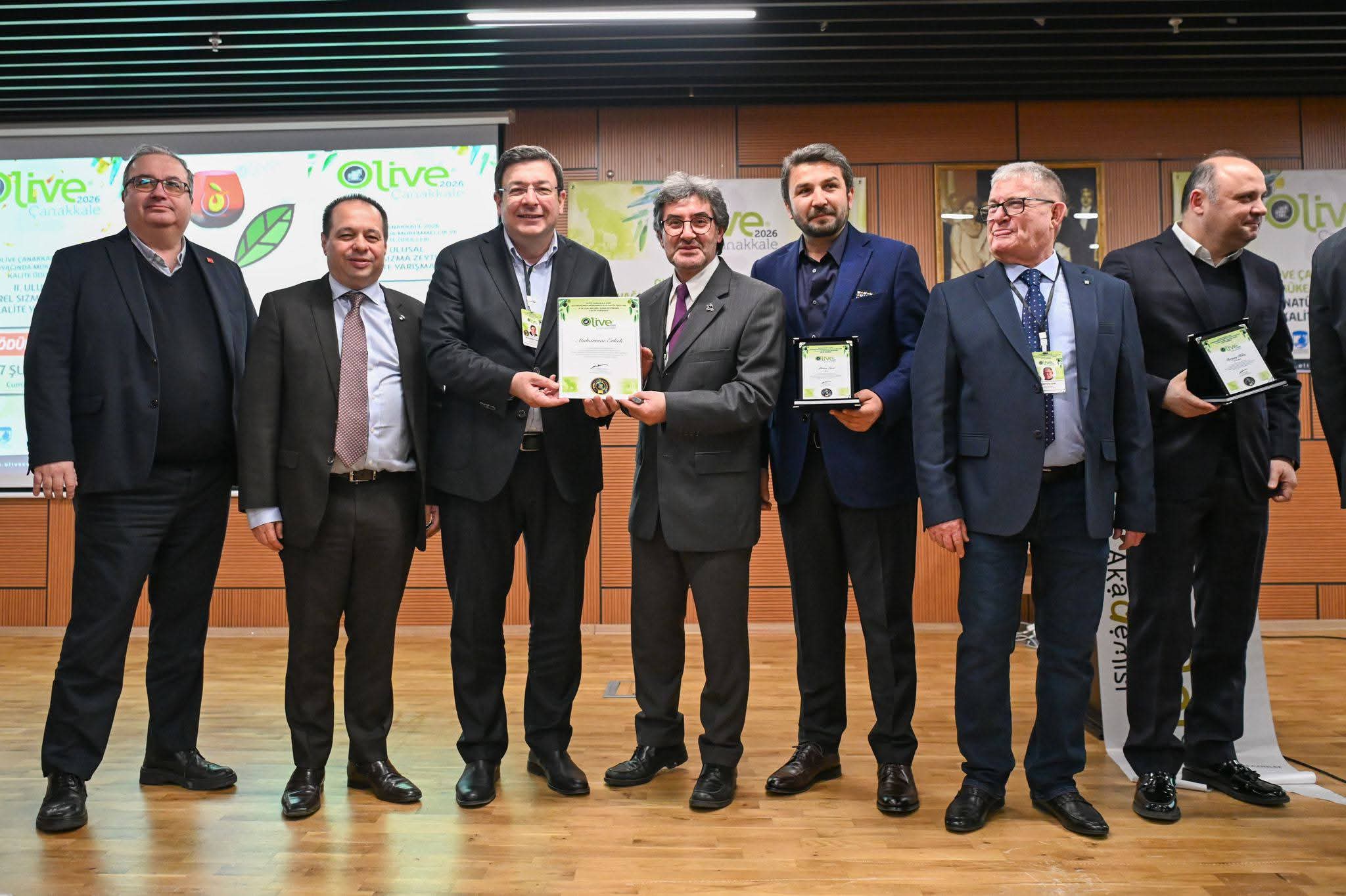 OLIVE ÇANAKKALE 2026 Natürel Sızma Zeytinyağı Kalite Yarışması Sonuçlandı